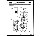 Frigidaire LCG731LL1 transmission parts diagram