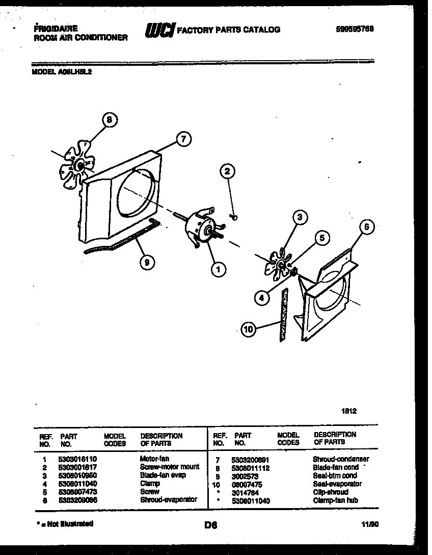 Air handling parts