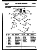 Cooktop and broiler parts