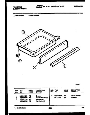 Drawer parts