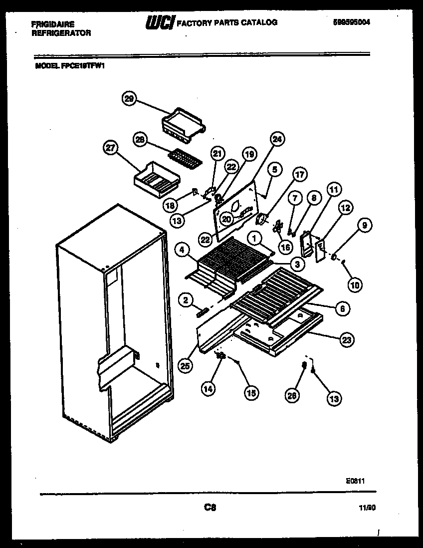 Shelves and supports