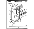 Frigidaire FPZ19TFW2 cabinet parts diagram