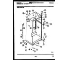 Frigidaire FPS21TLL3 cabinet parts diagram
