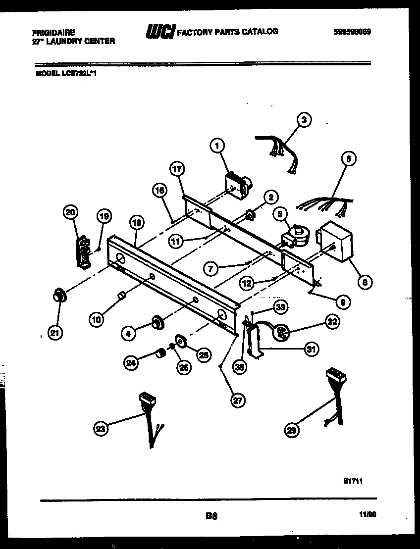 Console and control parts