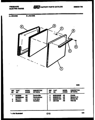 Door parts