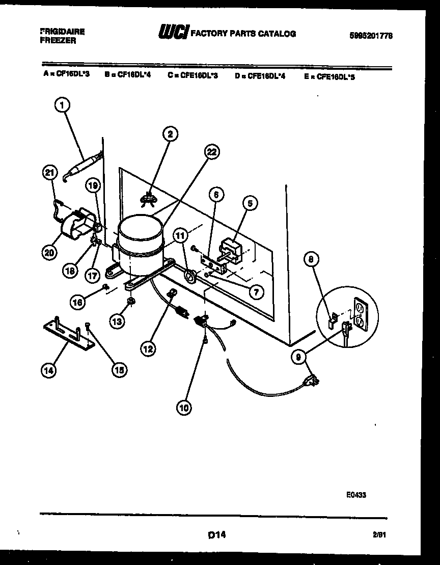 System and electrical parts