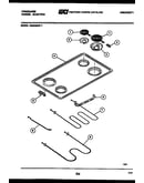 Cooktop and broiler parts