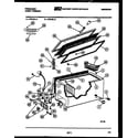 Frigidaire CFS18LL4 chest freezer parts diagram