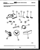 Ice maker and installation parts