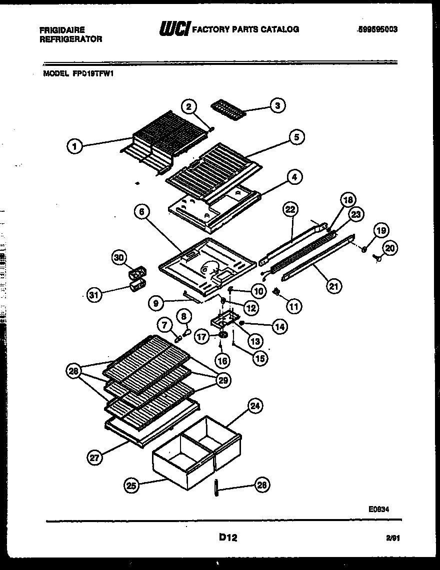 Shelves and supports