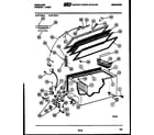 Frigidaire CF16DL6 chest freezer parts diagram