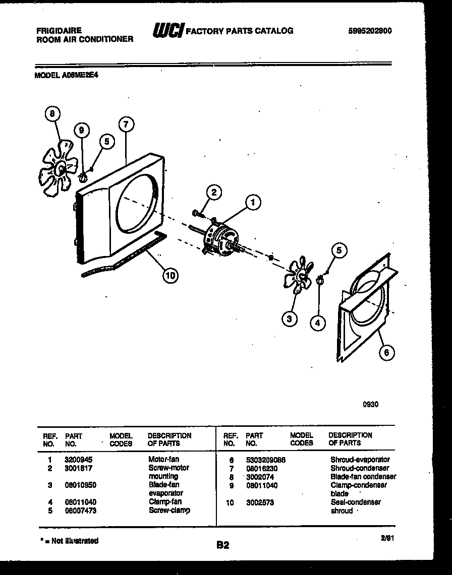 Air handling parts
