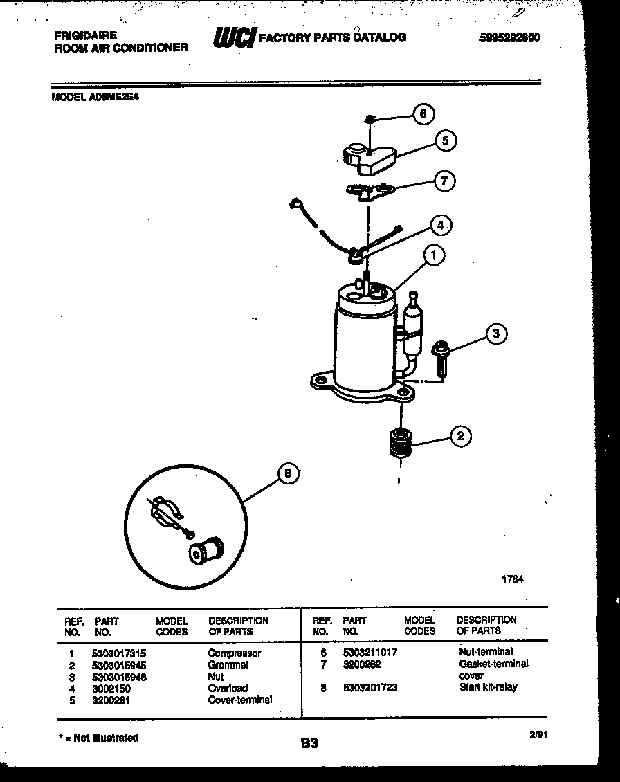 Compressor parts