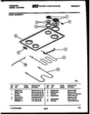 Cooktop and broiler parts