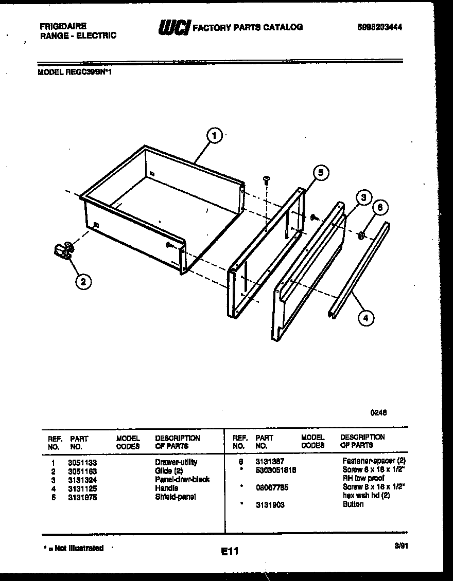 DRAWER PARTS