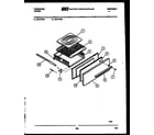 Frigidaire G21PCL4 broiler drawer parts diagram