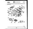 Frigidaire MCT1375L5 wrapper and body parts diagram