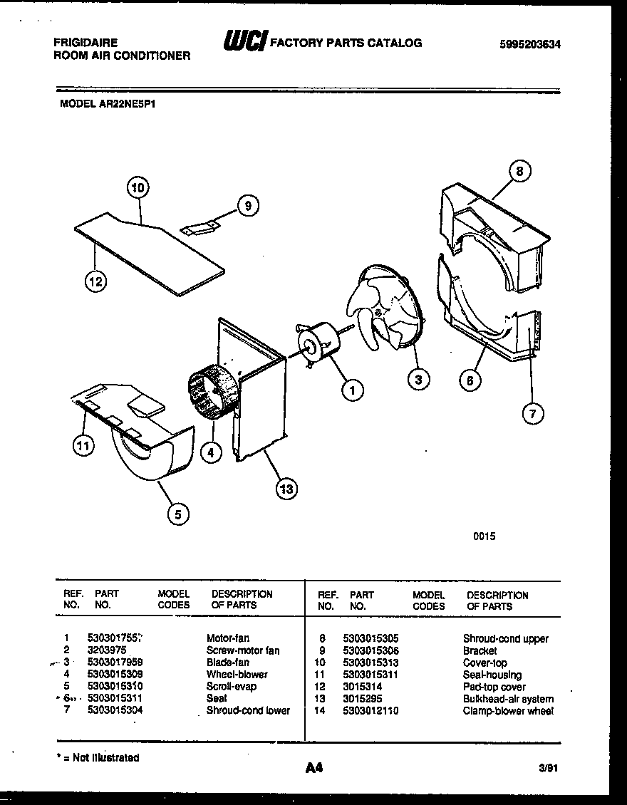 Air handling parts