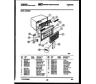 Frigidaire AR18NE5P1 cabinet parts diagram