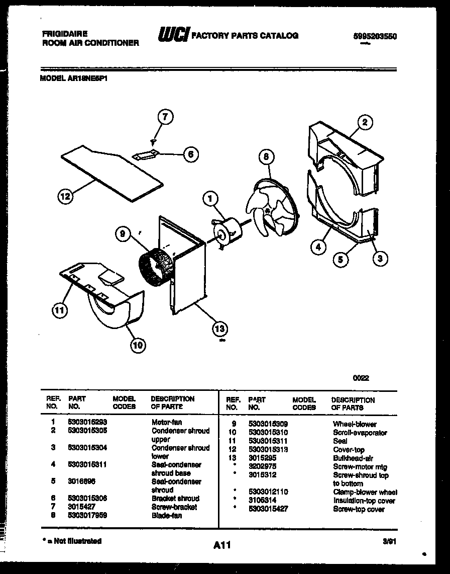 Air handling parts