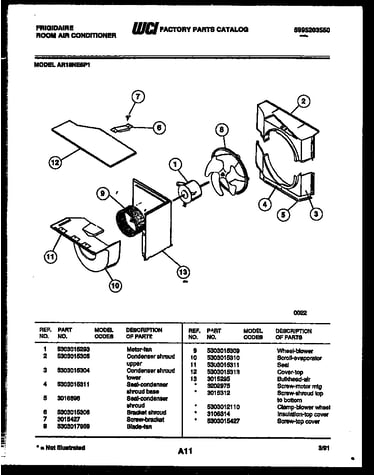 Air handling parts