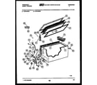 Frigidaire CFS16DW6 chest freezer parts diagram