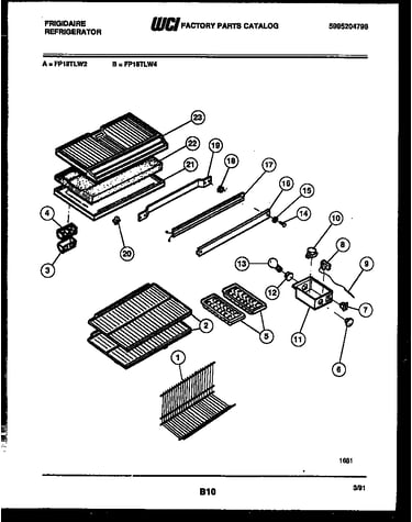 Shelves and supports