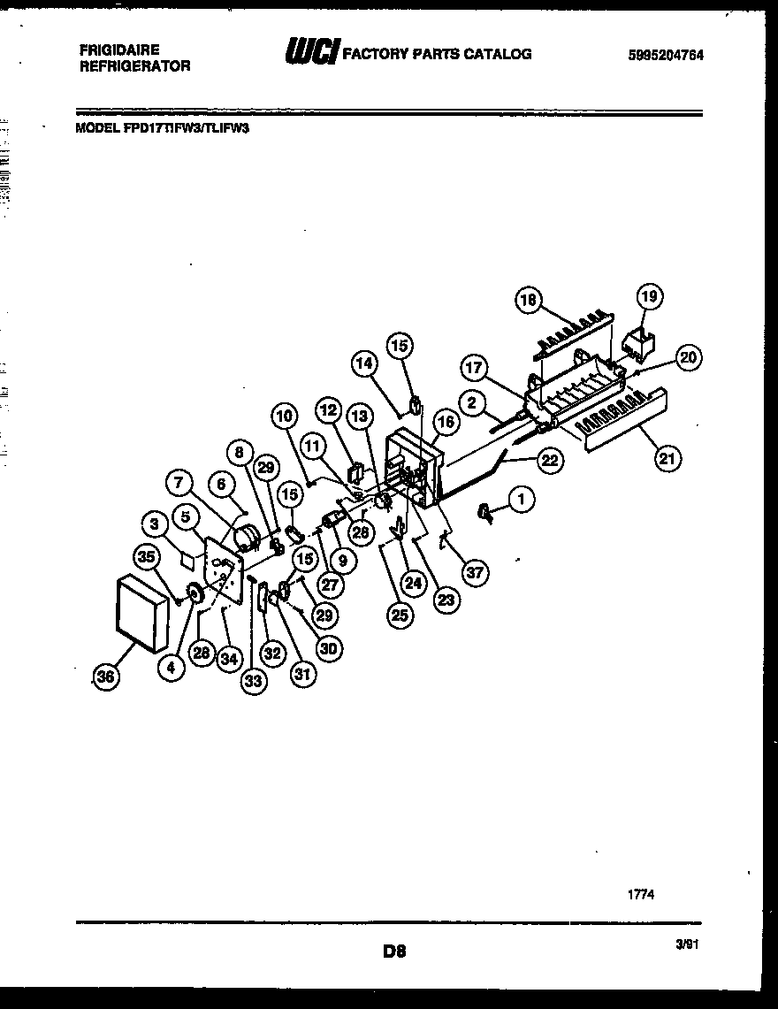 Ice maker parts