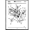 Frigidaire MCT855L1 functional parts diagram