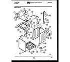 Frigidaire WDSLL0 cabinet parts diagram