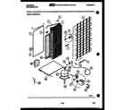 Frigidaire GSIW36CH1 system and automatic defrost parts diagram