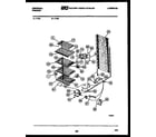 Kelvinator V13B system and electrical parts diagram