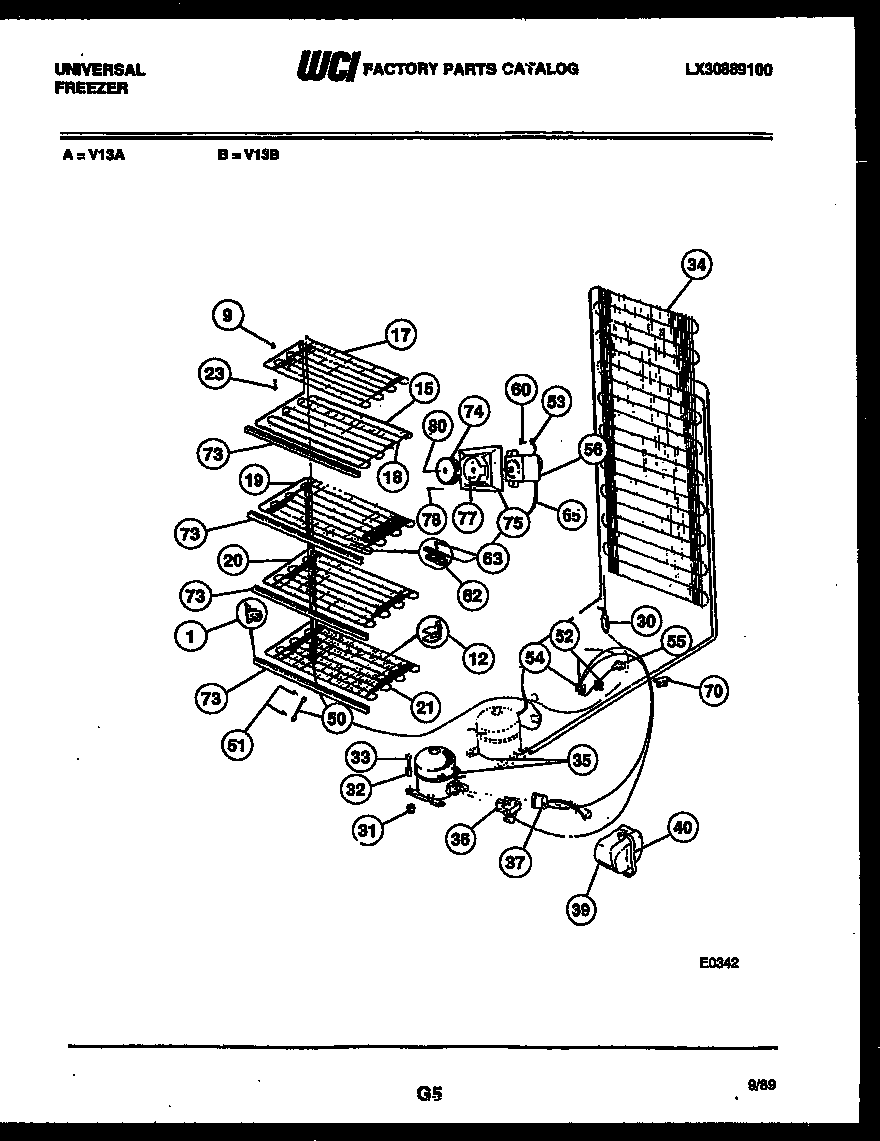 System and electrical parts