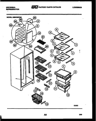 Shelves and supports