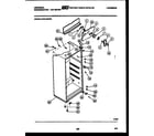 Tappan GTN140BG1 cabinet parts diagram