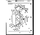 Tappan GTN217BH2 cabinet parts diagram
