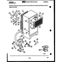 Gibson GTN217BH2 system and automatic defrost parts diagram