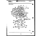 White-Westinghouse GTN217CH2 ice maker and installation parts diagram