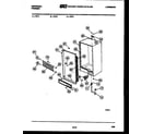 Kelvinator V21B cabinet parts diagram