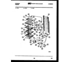 Kelvinator V21B system and electrical parts diagram