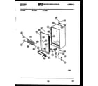 Universal/Multiflex (Frigidaire) V16B cabinet parts diagram