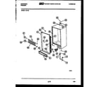 Universal/Multiflex (Frigidaire) UG16A cabinet parts diagram