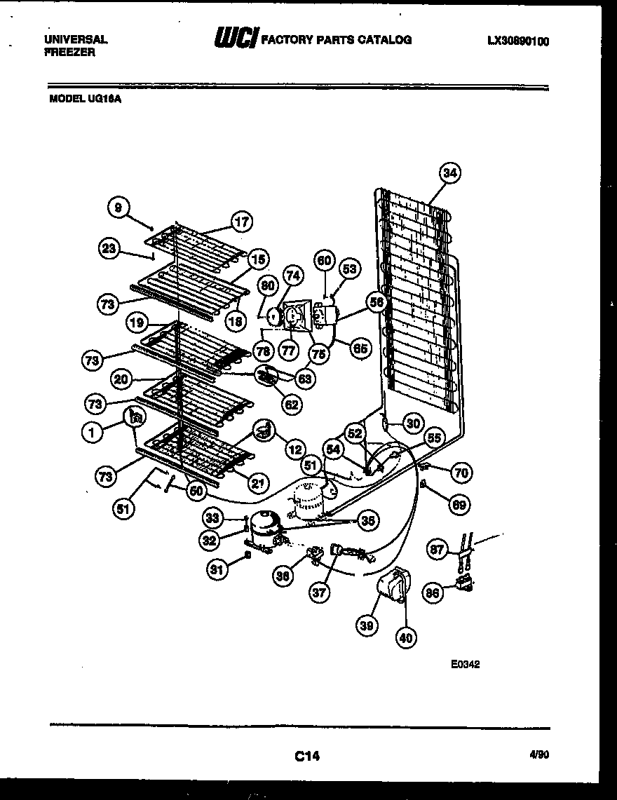 System and electrical parts