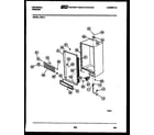 Universal/Multiflex (Frigidaire) UG21A cabinet parts diagram