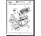 Universal/Multiflex (Frigidaire) M08B chest freezer parts diagram