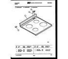 Frigidaire REGS37BNW2 cooktop parts diagram