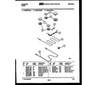 Frigidaire REGS37BNW3 broiler parts diagram