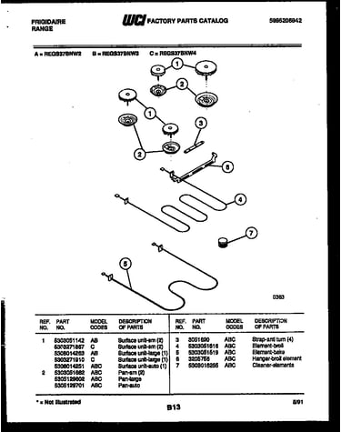 Broiler parts