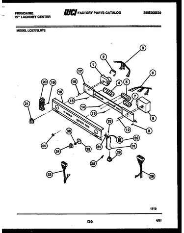 Console and control parts