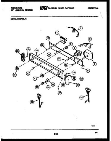 Console and control parts
